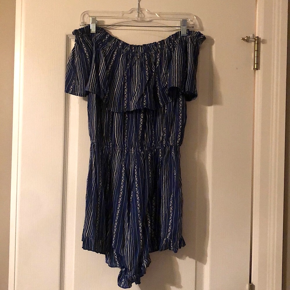 Off the shoulder romper